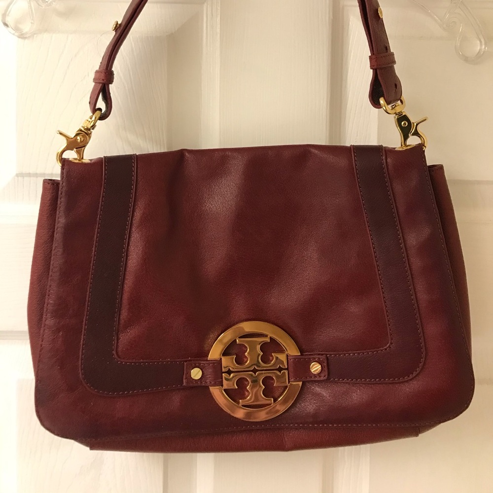 Tory Burch - red leather bag